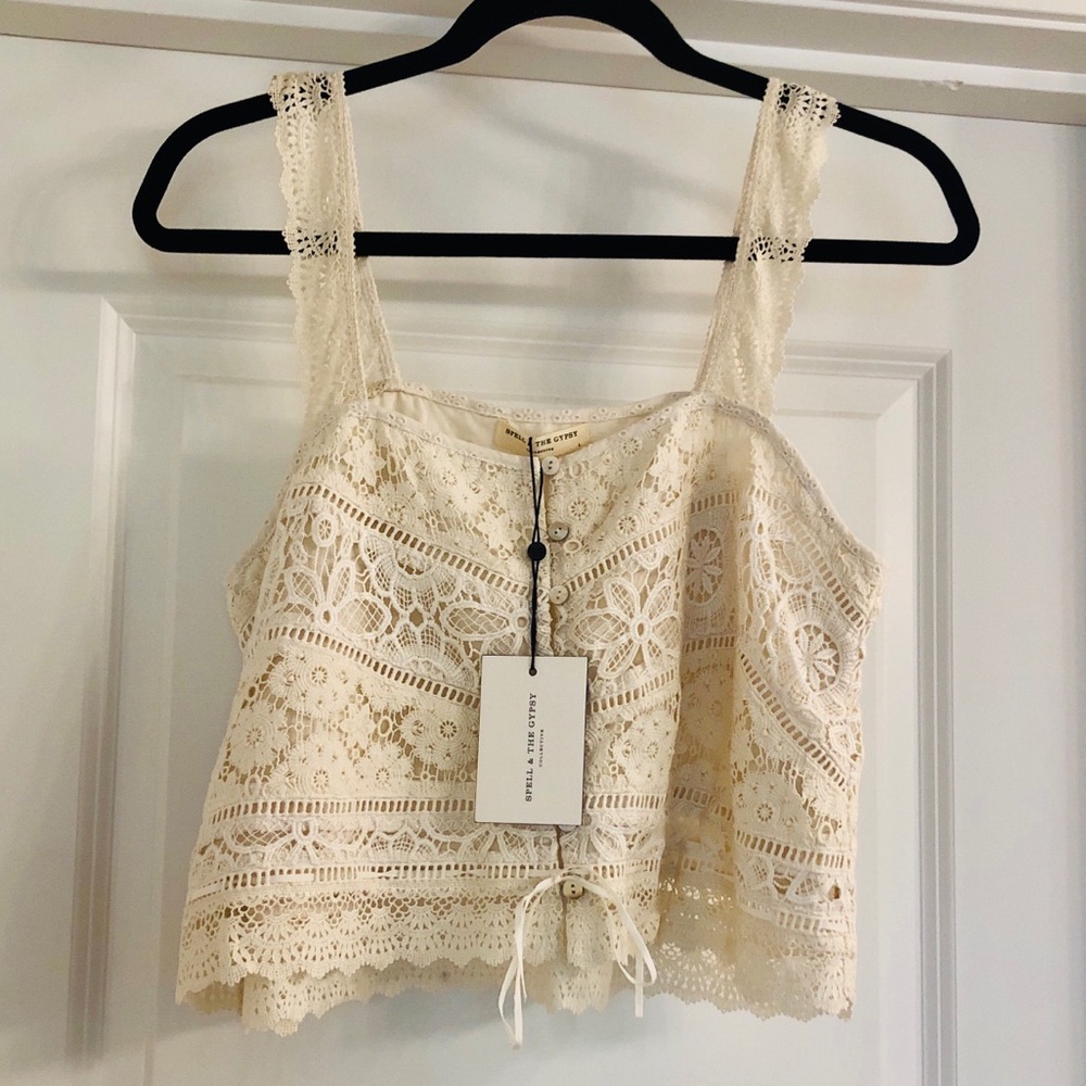 NWT Spell And The Gypsy Imperial Cami - Picture 3 of 6